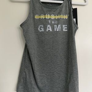 Strong by Zumba Active Gray Tank - NWT Size S